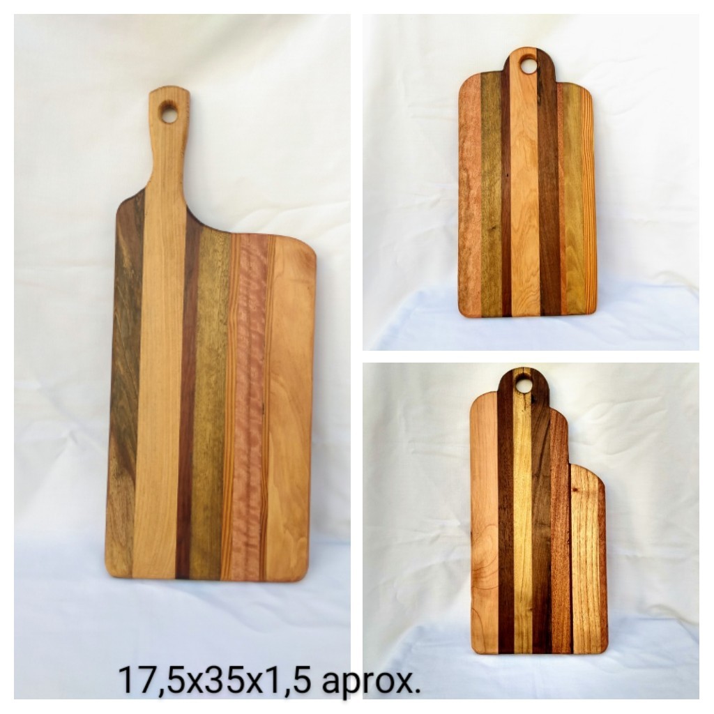 Tabla para picar en madera 17.5*35*1.5 Aitue Argentina